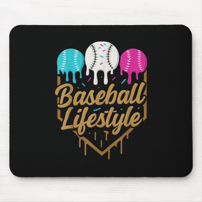 Baseball Lifestyle 101 Apparel Youth Baseball Drip Musmatta (Framsidan)