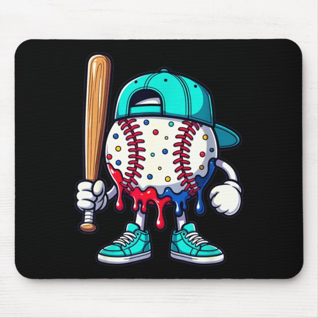 Baseball Lifestyle 101 Apparel Youth Drip Baseball Musmatta (Framsidan)