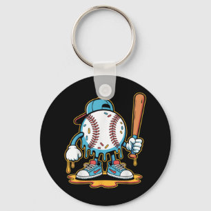 Baseball Lifestyle 101 Ungdomsbasket Drip Ice Nyckelring