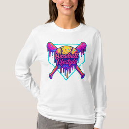 Baseball Lifestyle Apparat Youth Baseball Drip Ice T Shirt