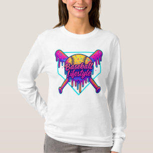 Baseball Lifestyle Apparat Youth Baseball Drip Ice T Shirt