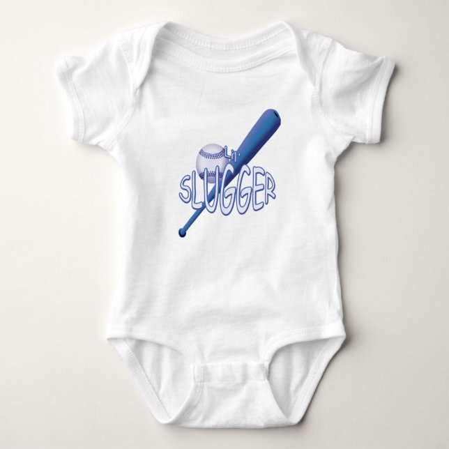 Baseball lil Slugger Infant Bodykostym T Shirt (Framsida)