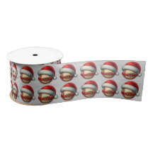 Baseball Lovers Christmas Ribbon