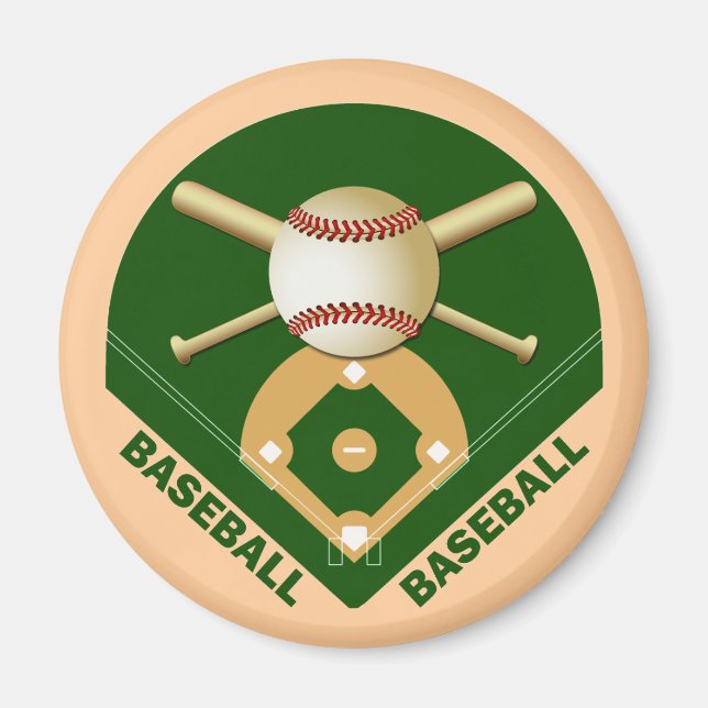 BASEBALL MAGNET (Framsidan)
