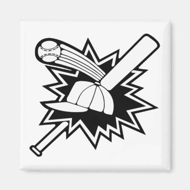 Baseball... Magnet (Framsidan)