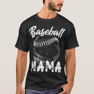 Baseball Mama For Women Family Matching Players Te T Shirt