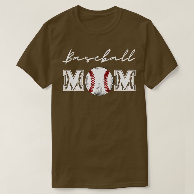 Baseball Mamma 20 T Shirt (Design framsida)
