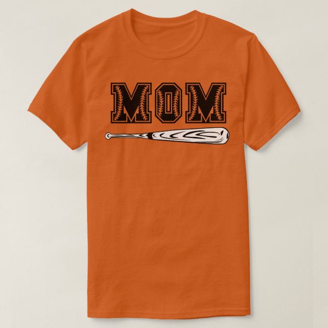 Baseball Mamma 32 T Shirt (Design framsida)