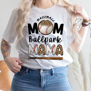 Baseball Mamma Ballpark Mamma T Shirt