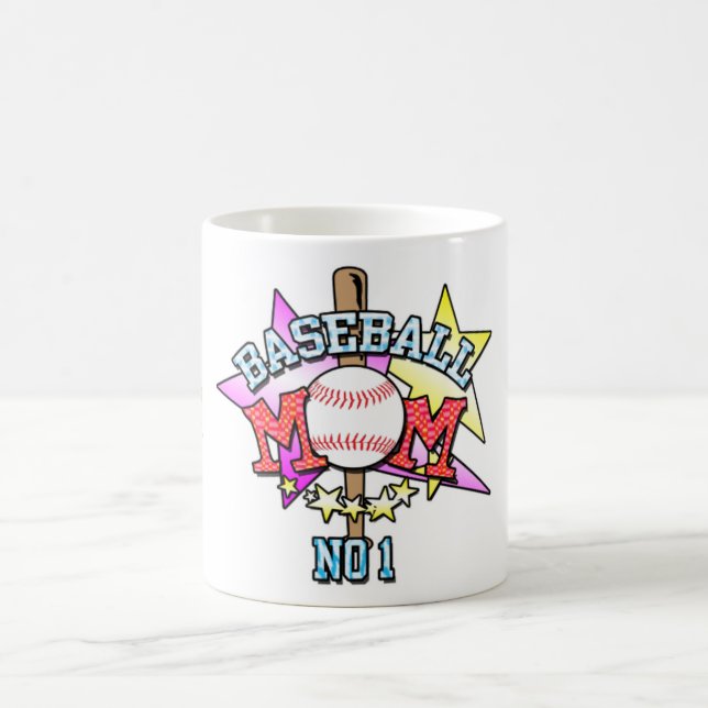 Baseball Mamma, Baseball Kaffemugg (Center)