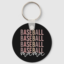 Baseball Mamma | Baseball Mamma-gåvor Nyckelring
