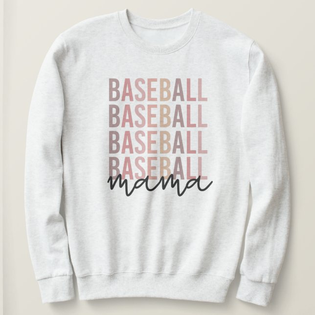 Baseball Mamma | Baseball Mamma-gåvor T Shirt (Design framsida)