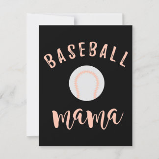 Baseball Mamma | Baseball Mor Kärlek Inbjudningar