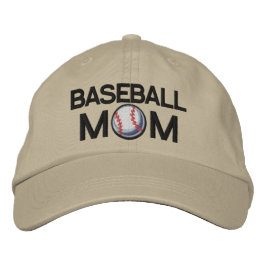Baseball Mamma Broderad Keps