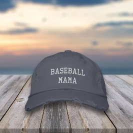 Baseball Mamma Broderad Keps