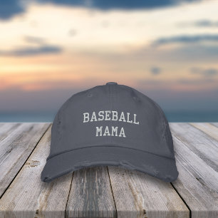 Baseball Mamma Broderad Keps