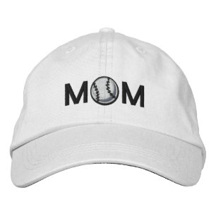 Baseball Mamma Broderad Keps