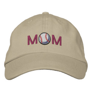 Baseball Mamma Broderad Keps