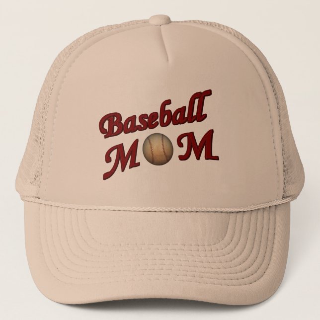 Baseball Mamma Cute Keps (Framsida)