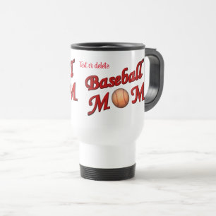 Baseball Mamma Cute Personlig Resemugg