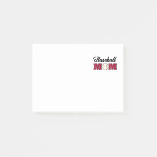 Baseball Mamma fyrkant Post-it Block