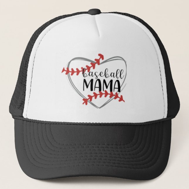Baseball Mamma Hat Keps (Framsida)