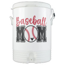 Baseball Mamma Igloo halv Gallon Beverage Cooler