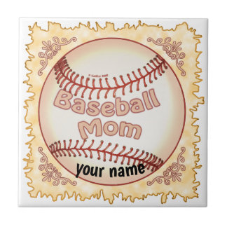 Baseball Mamma Kakelplatta
