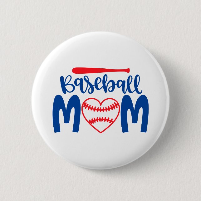 Baseball Mamma Knapp (Framsida)