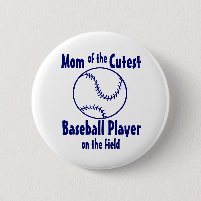 Baseball Mamma Knapp (Framsida)