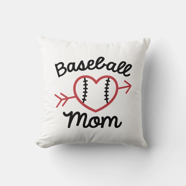 Baseball Mamma Kudde (Framsida)