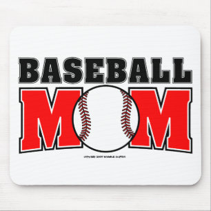 Baseball Mamma Mousepad Musmatta