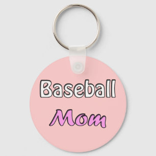 Baseball Mamma Nyckelring