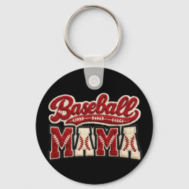 Baseball Mamma Nyckelring