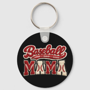Baseball Mamma Nyckelring