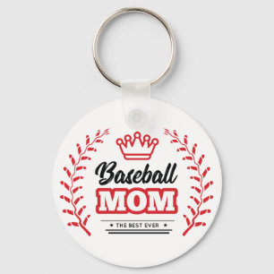 Baseball Mamma Nyckelring
