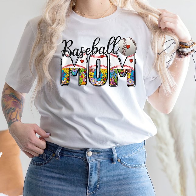 Baseball Mamma Shirt, Baseball Vibes T Shirt (Skapare uppladdad)