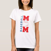 Baseball Mamma Shirt for Women