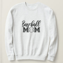 Baseball Mamma Sweatshirt T Shirt