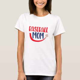 Baseball mamma t shirt