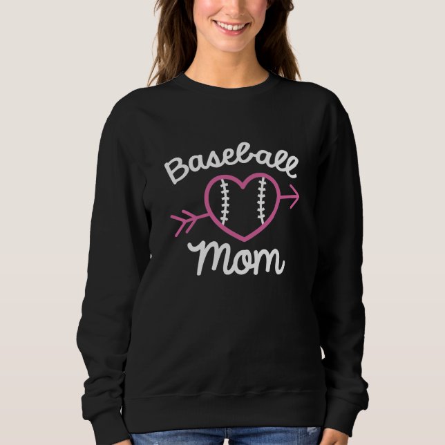 Baseball Mamma T Shirt (Framsida)