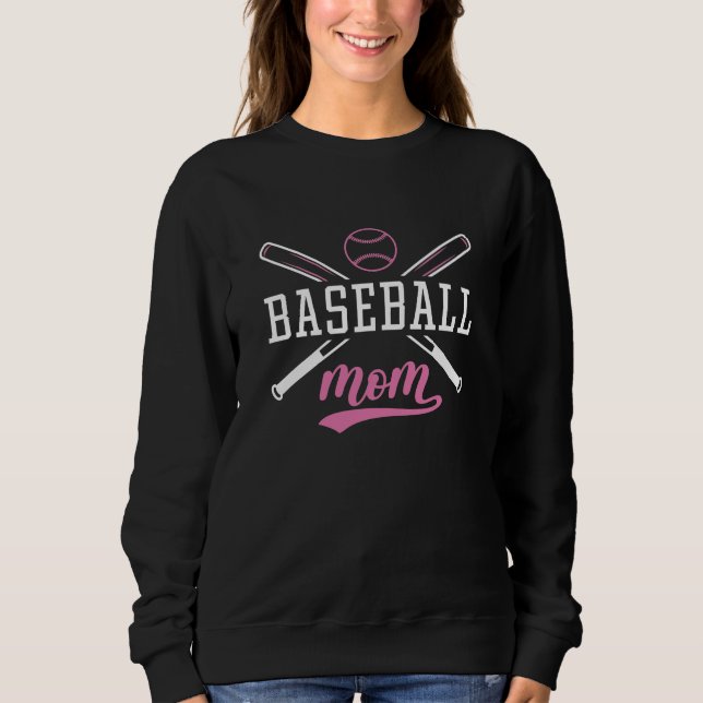 Baseball Mamma T Shirt (Framsida)