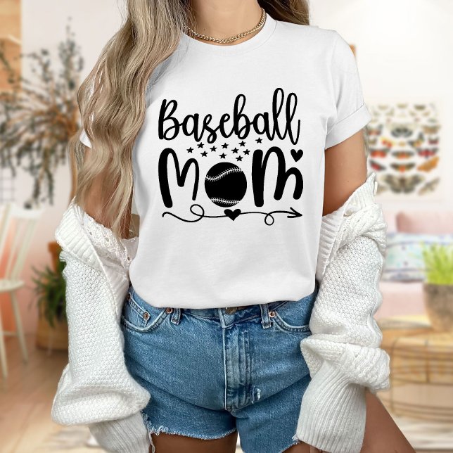 Baseball Mamma T-Shirt, Baseball Mamma T Shirt (Skapare uppladdad)