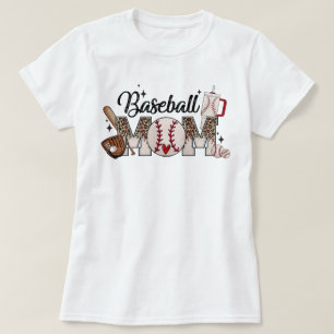 Baseball Mamma T-Shirt - Perfekten för stolt idrot