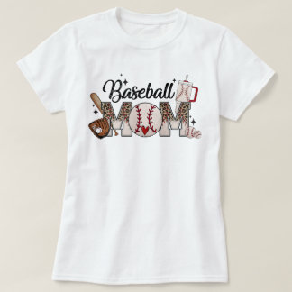 Baseball Mamma T-Shirt - Perfekten för stolt idrot