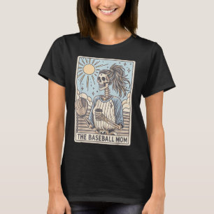 Baseball Mamma Tarot-kortet är roligt för Mors dag T Shirt