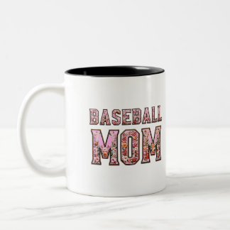 Baseball Mamma Två-Tonad Mugg