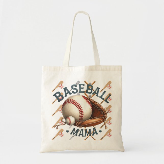 Baseball Mamma Tygkasse (Framsidan)