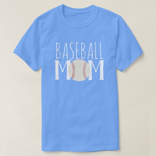 Baseball Mamma Unisex Kortärmad T-shirt (Design framsida)