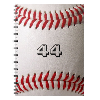 Baseball med Anpassade nummer Anteckningsbok